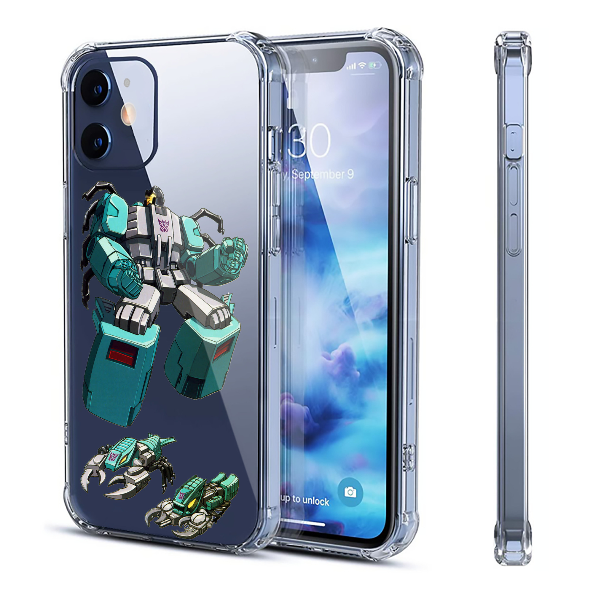 （画像用）  【iPhone 12シリーズ対応】透明スマホケース（クリアソフトケース）